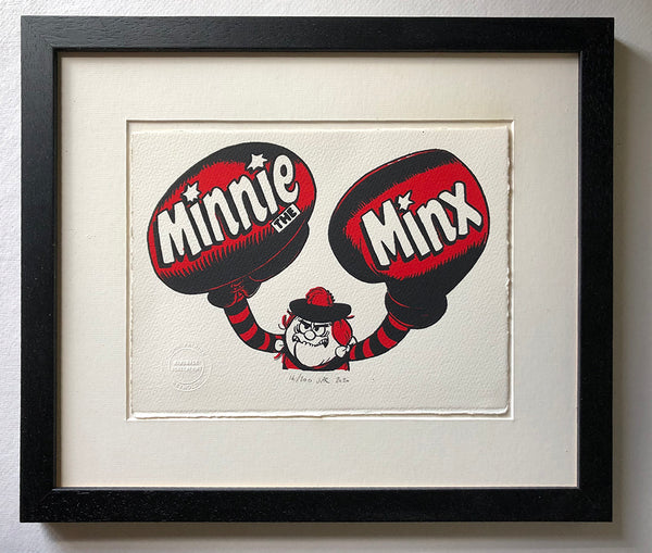 Minnie The Minx In Boxing Gloves
