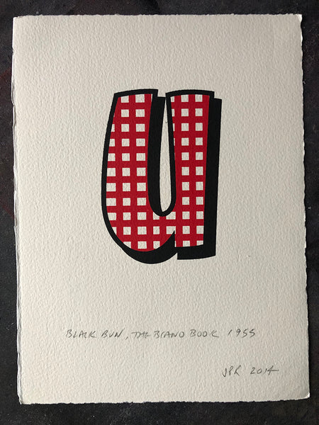 Beano Alphabet: The Letter U, from the Beano Book, 1955