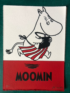 The making of a Moomin screenprint!