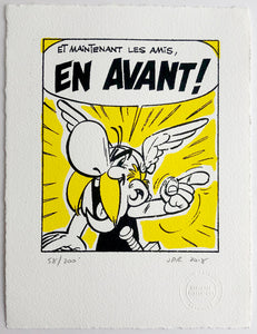 New: Three Asterix screenprints