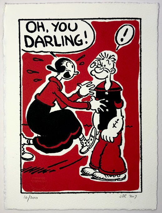 NEW: Olive Oyl and Popeye shape up for Valentines