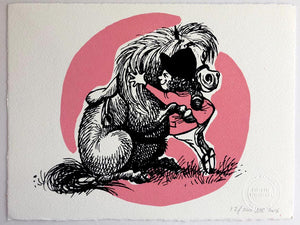 Thelwell’s hugging pony available as a medium