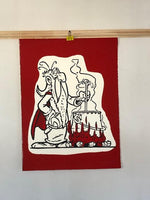 Getafix brews magic potion. The red's a gorgeous deep brick colour