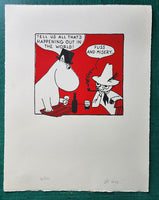 BLUNT! A wry and brutally frank assessment from the Moomins