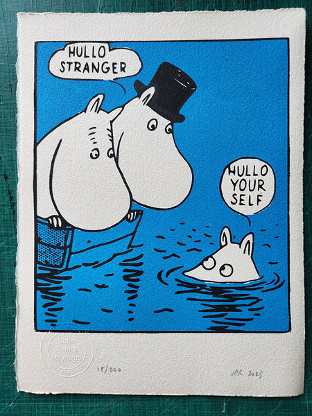 DEADPAN! Hello yourself - The Moomins in laconic mode