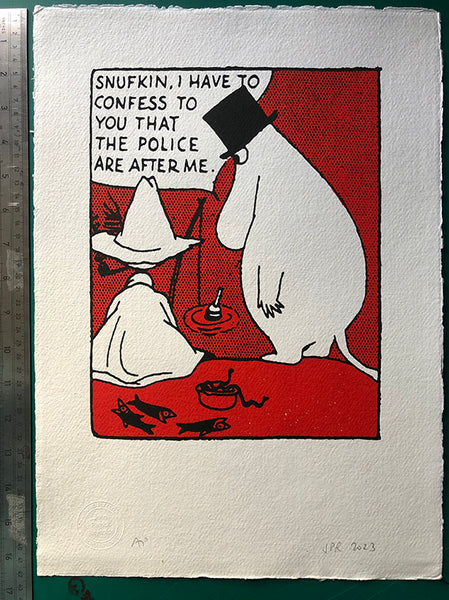 Moomins: I have to confess the police are after me