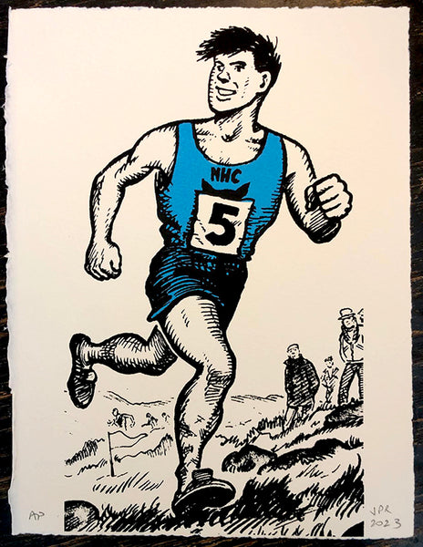 Alf Tupper runs happily on the moors – Comic Art Website