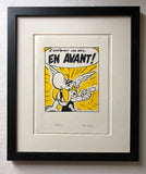 Asterix's Battle Cry –  The great warrior cries "En Avant" to galvanise his tribe