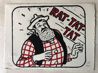 A disconcerted Desperate Dan