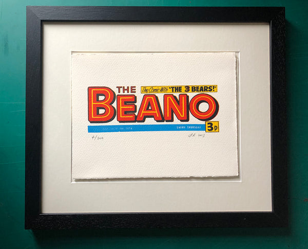 The Beano title from 51 years ago - It's a design classic