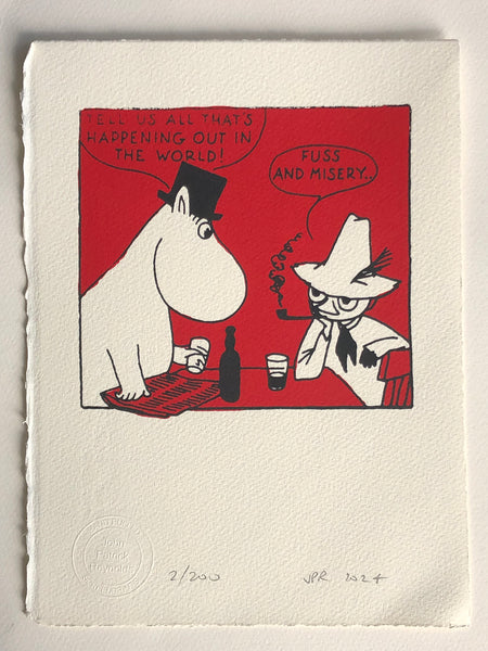A frank description of the state of the world - A Moomin classic