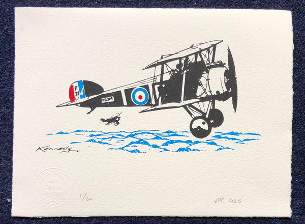 Sopwith Camel, drawn by Ian Kennedy