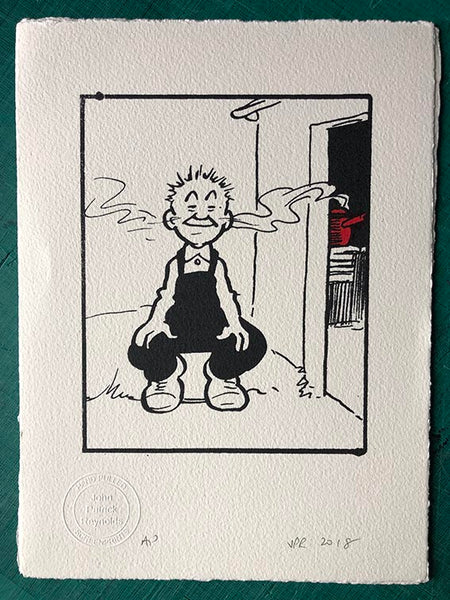 Oor Wullie smells cooking