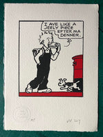 Oor Wullie and his jeely piece