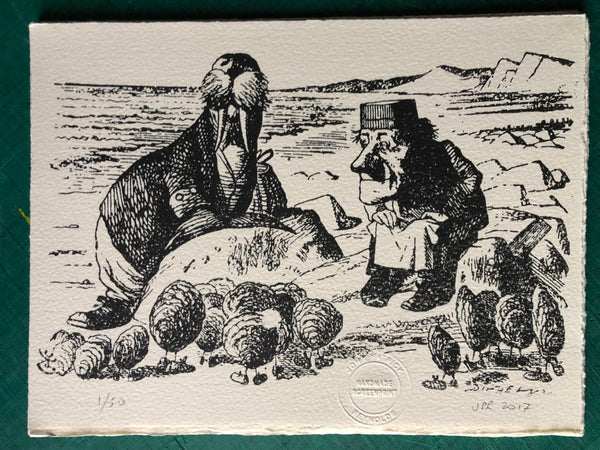 The Walrus and The Carpenter (and the oysters)