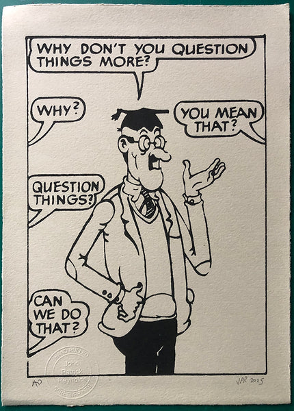 Bash Street Kids take Teacher at his word