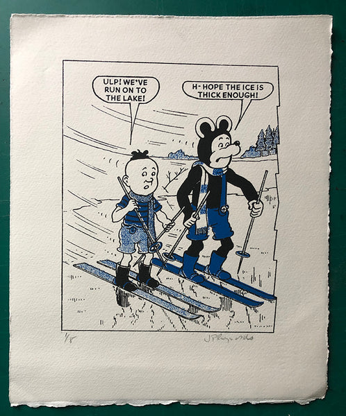 Biffo's on thin ice (aren't we all?)