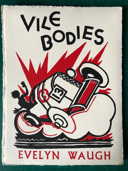 Evelyn Waugh's Vile Bodies illustration