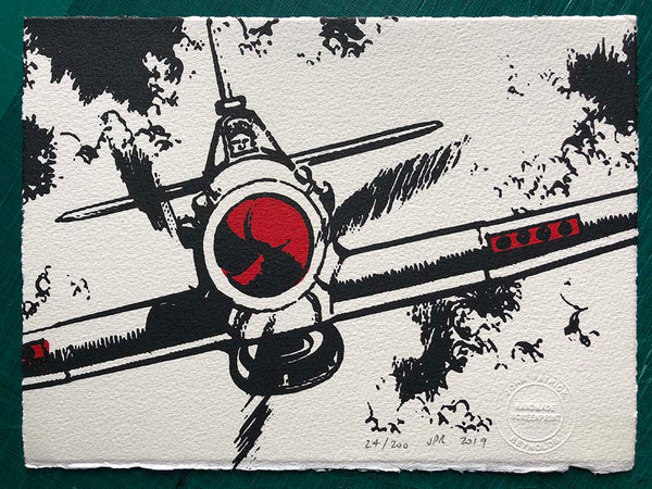 Hurricane! The RAF's workhorse during the Battle of Britain - a sturdy gun platform (apparently)