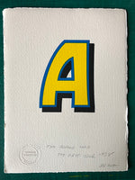 A from The Beano. Classic design. On offer