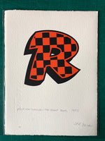 R from Roger the Dodger. On offer. Unmistakeable
