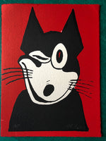 A knowing Felix the Cat winks at us (from the 1920s)