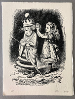 Alice helps out the White Queen