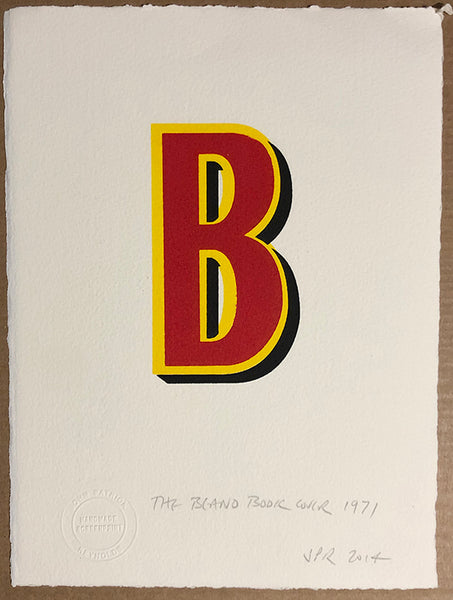 The letter B, from The Beano