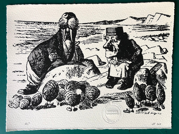 The Walrus and the Carpenter. John Tenniel again