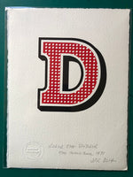 D from the Beano's Roger the Dodger. Devastating design. Immediately identifiable