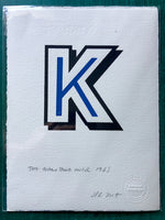 Beano alphabet: The K from The Beano Book