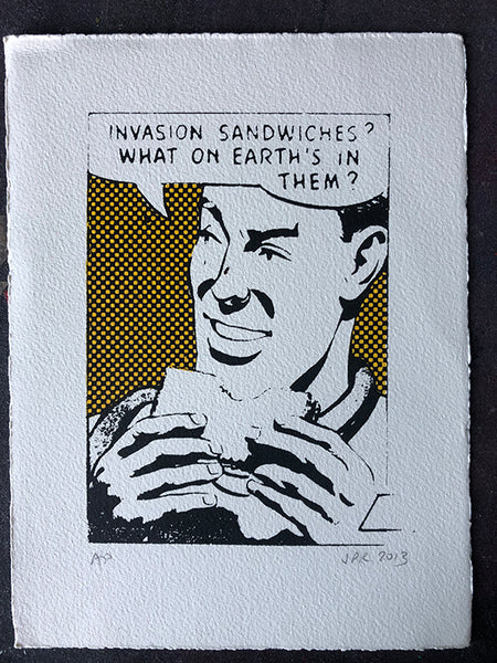 Experiment from The Eagle: Invasion Sandwiches?