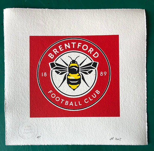 The Brentford FC logo. One only. £45