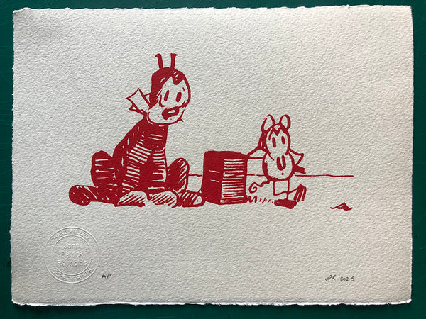 Krazy and Ignatz in red. £33