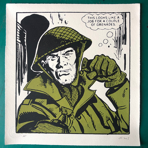 A job for a couple of grenades. Medium size. One available. £75