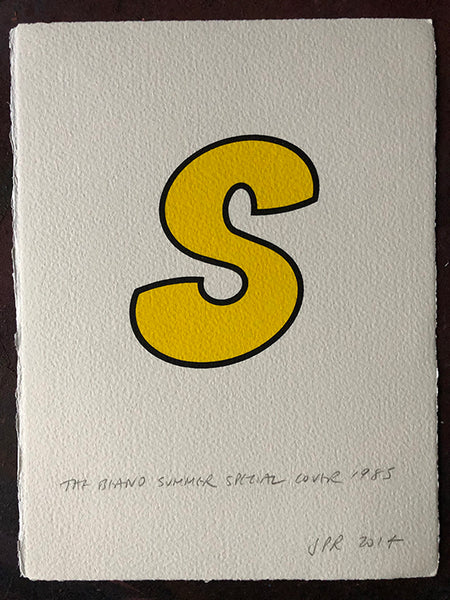 Letter S, from The Beano Summer Special, 1985