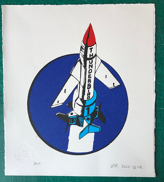 Thunderbird 1 takes off