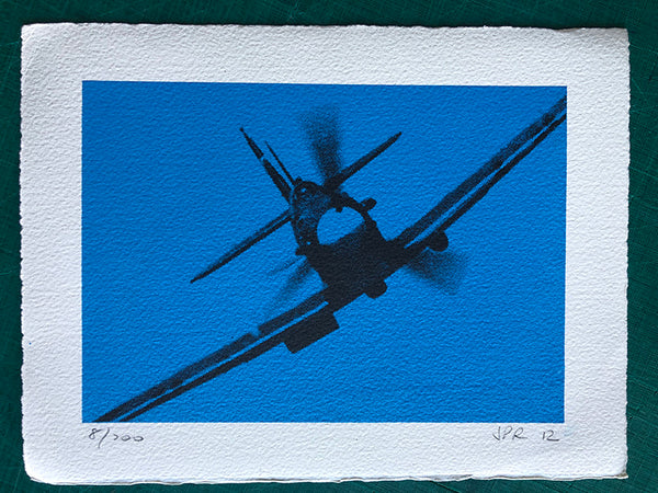 Spitfire comes out of the blue