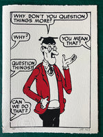 The Bash Street kids take Teacher at his word (new this month)