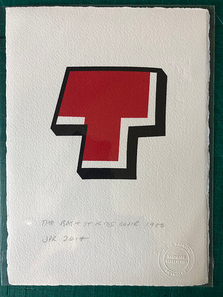 A T from The Bash Street Kids in 1980 - such assured design