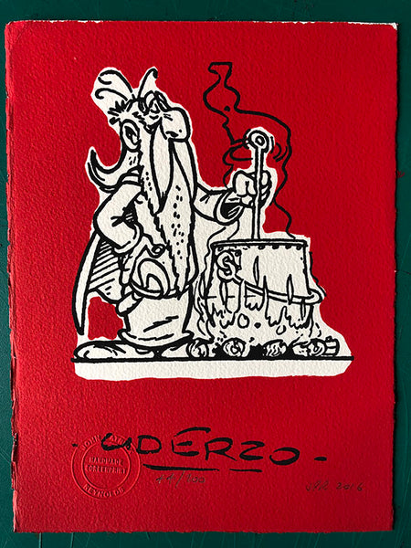 Getafix mixes his magic brew