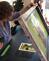 One day introduction to screenprinting - choose your date in the drop-down menu below