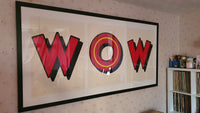 WOW in Beano lettering