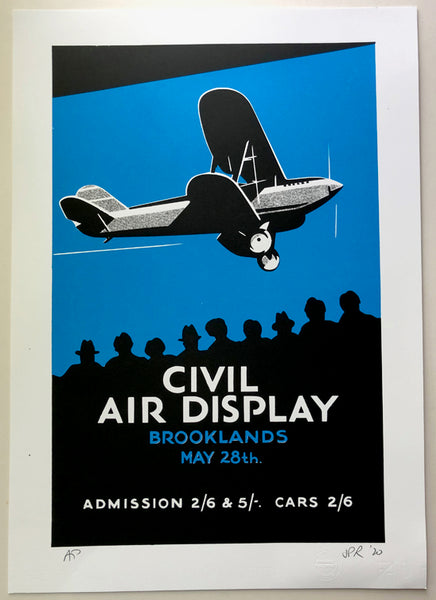 Brooklands Air Show Poster