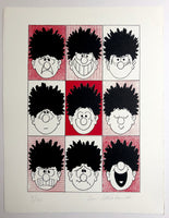 Dennis Pulls Nine Faces