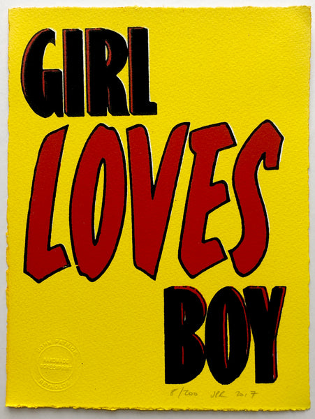 Girl Loves Boy