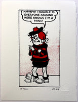 Minnie The Minx Says: Trouble Is …