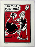 Olive Calls Popeye Darling